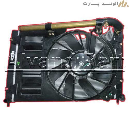 فن و رادیاتور آب شاهین کامل
