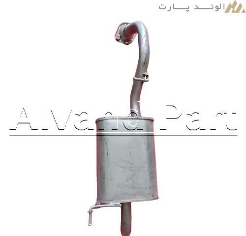 منبع اگزوز عقب برلیانس H220