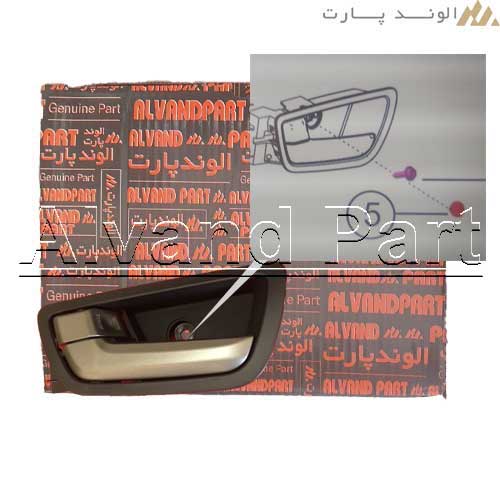 کورکن روی پیچ دستگیره داخلی شاهین فابریک کارخانه
